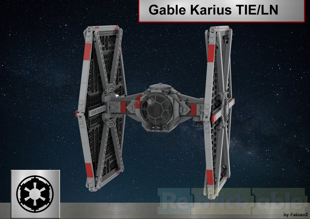 Lego Gable Karius Modified TIE/LN