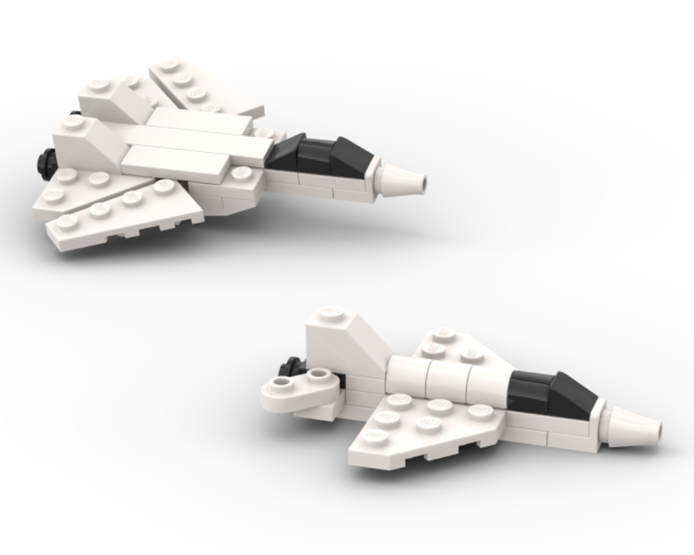 Lego Miniature F14 & Mig21 MOC