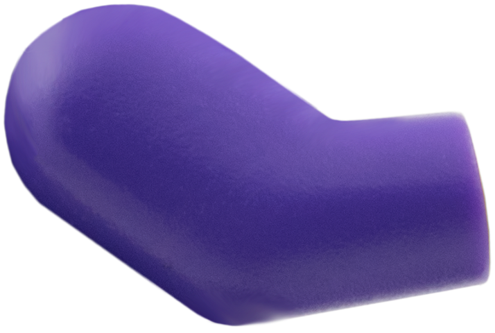 Lego Arm, Right / Dark Purple