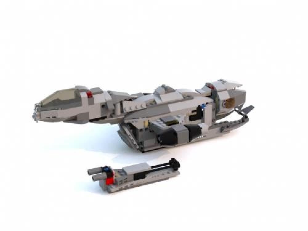 Lego Serenity - Firefly with shuttle