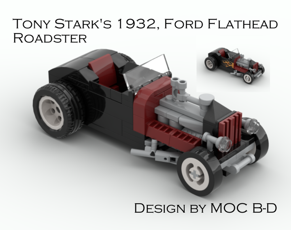 Lego Tony Starks 1932, Ford Flathead Roadster