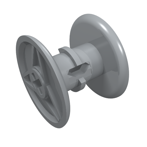 Lego Technic Reel 3 x 2 / Light Bluish Gray