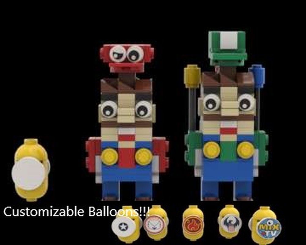 Lego Mario, Cappy, & Luigi's Balloon World