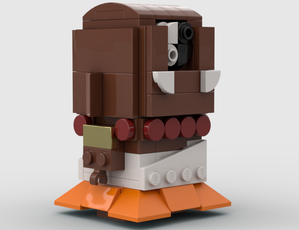 Lego Monk - Dice Throne