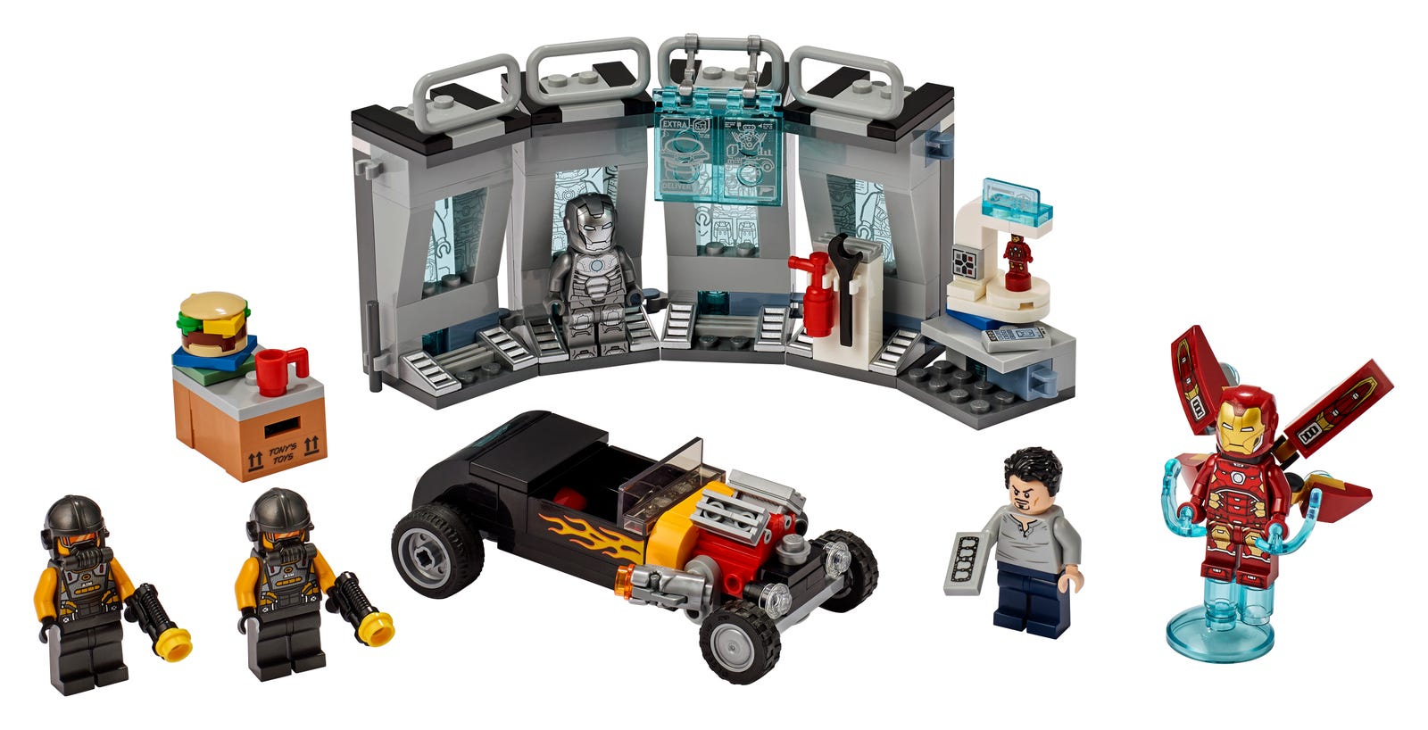 Lego Iron Man Armory