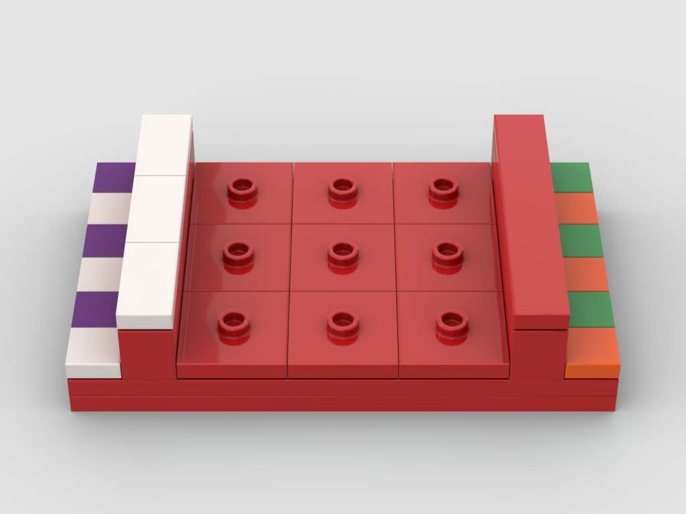 Lego tic tac toe