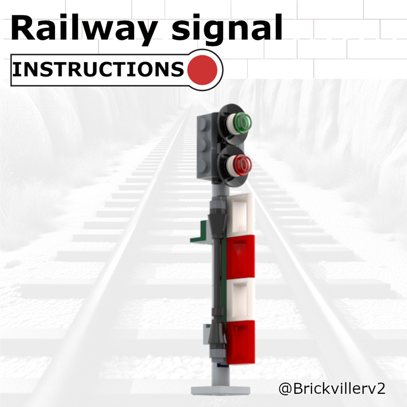 Lego Railway signal