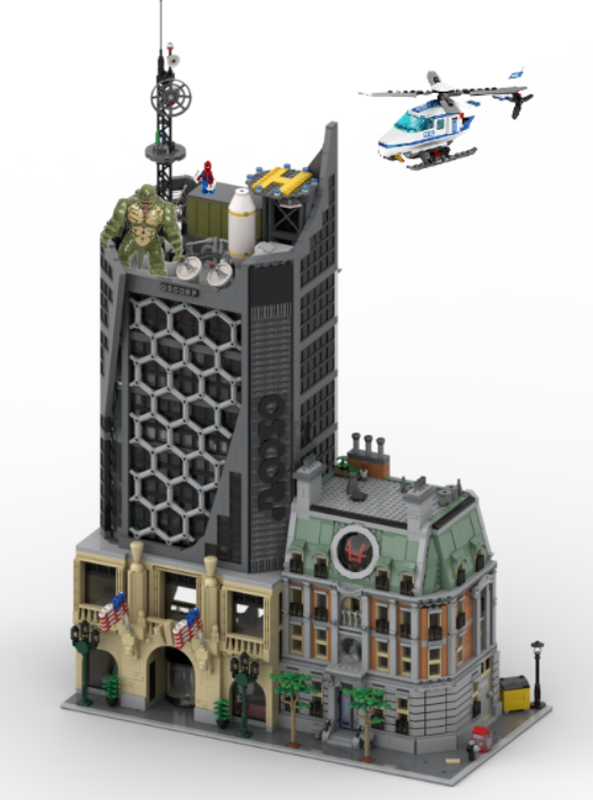 Lego Amazing Spider-Man Oscorp Tower