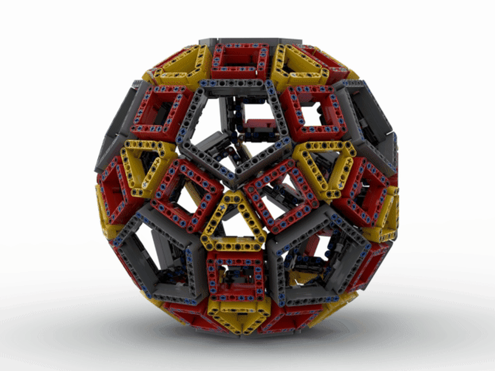 Lego Rhombicosidodecahedron