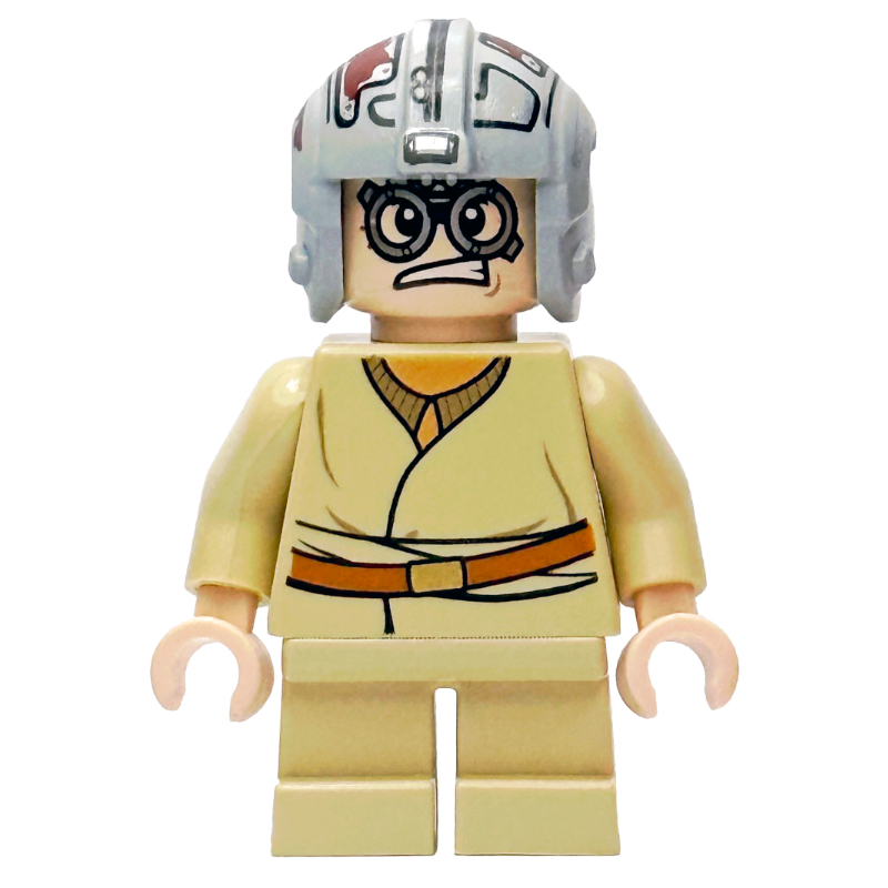 Lego Anakin Skywalker, Child, Light Bluish Gray Helmet