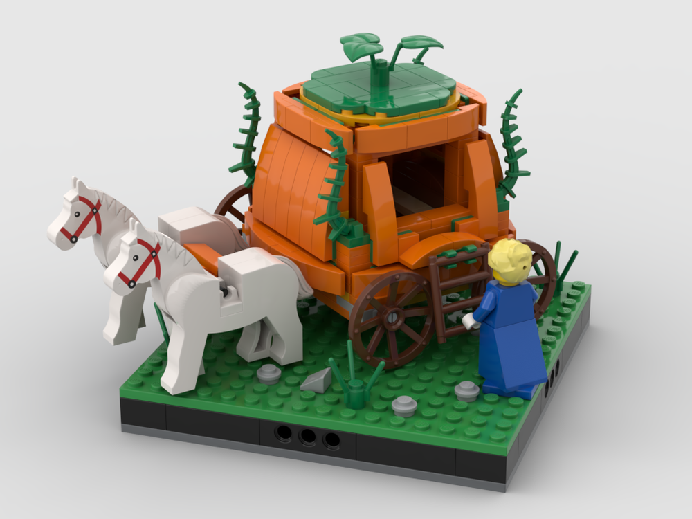 Lego Cinderella Carriage | Modular Fairy Tale world