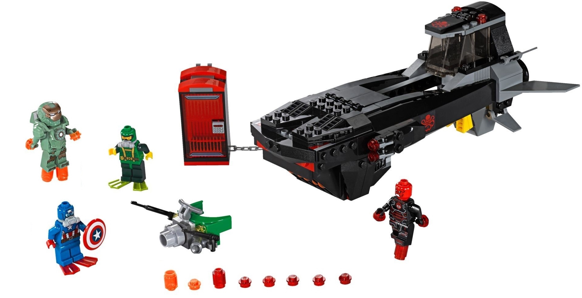 Lego Iron Skull Sub Attack