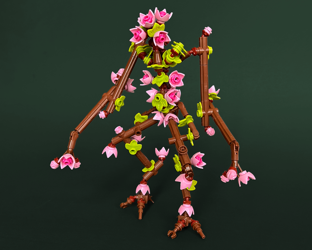 Lego Cherry Blossom Monster