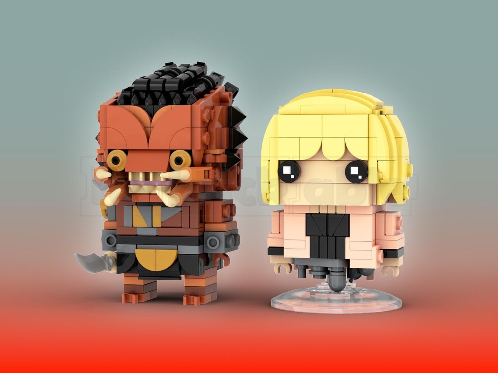 Lego Dek & Thia Brickheadz LEGO MOC - Predator: Badlands