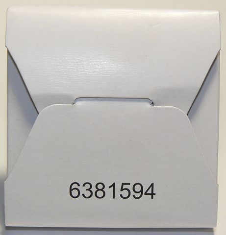 Lego Cardboard Sleeve 6381594 with Contents