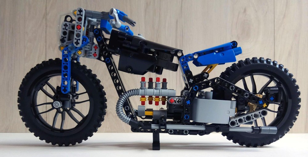 Lego 42063 C model Motorcycle