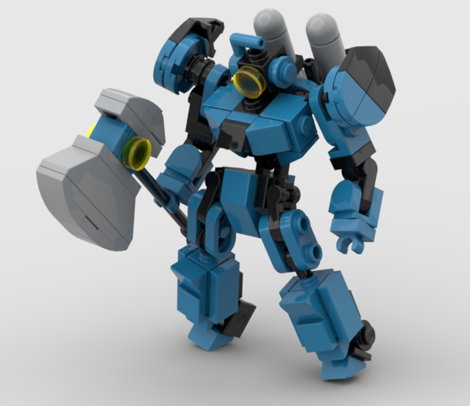 lego mini mecha-Great axe