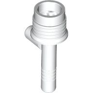 Lego Weapon Gun / Torch (Space) [with Grooves] / White