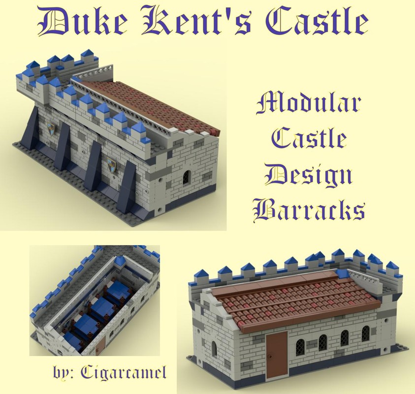 Lego Duke Kent's Castle - Barracks