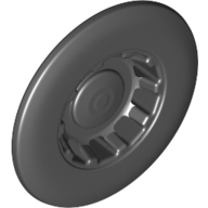 Lego Hub Cap 24mm without Tube / Black