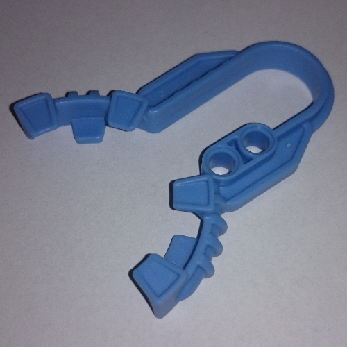Lego Launcher, Large Figure Weapon, Kanoka Disk Launcher Small / Medium Blue