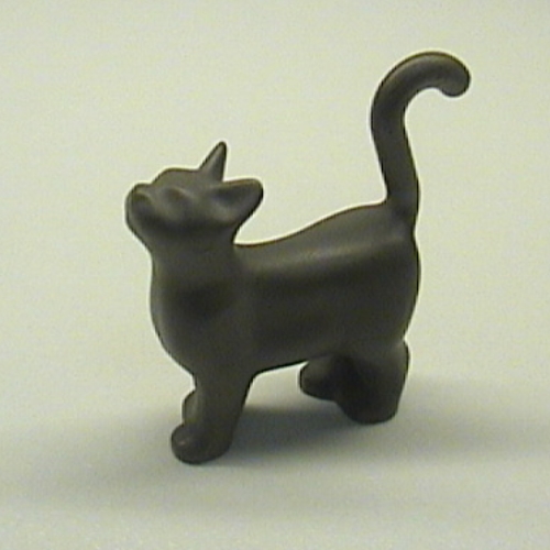 Lego Animal, Cat, Standing [Plain] / Dark Gray