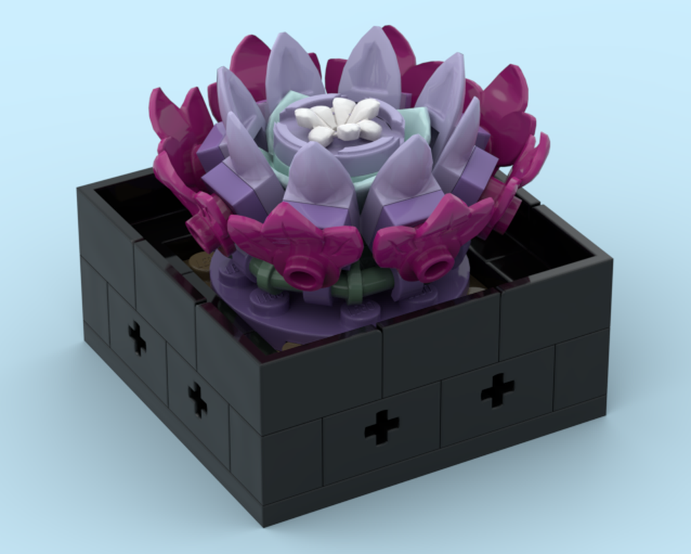 Lego Potted Succulent