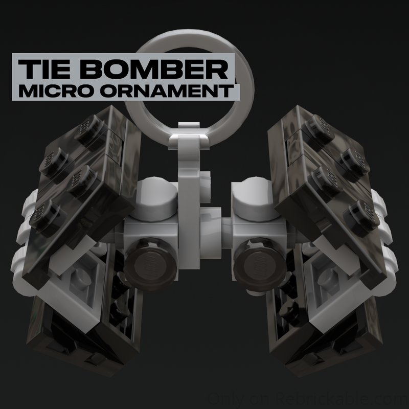 Lego TIE Bomber Micro Ornament
