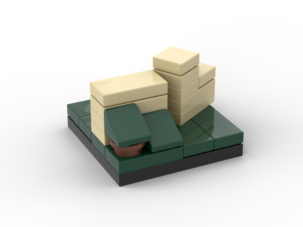 Lego Nano Architecture - Great Wall of China