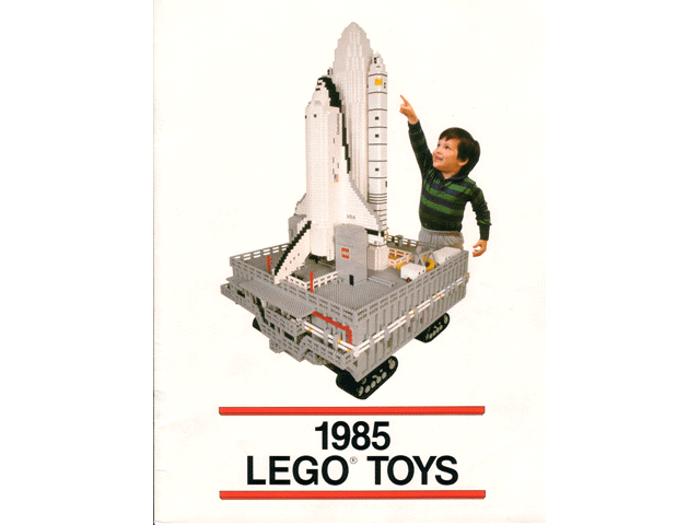 Lego 1985 Dealer Large Canadian A4 size