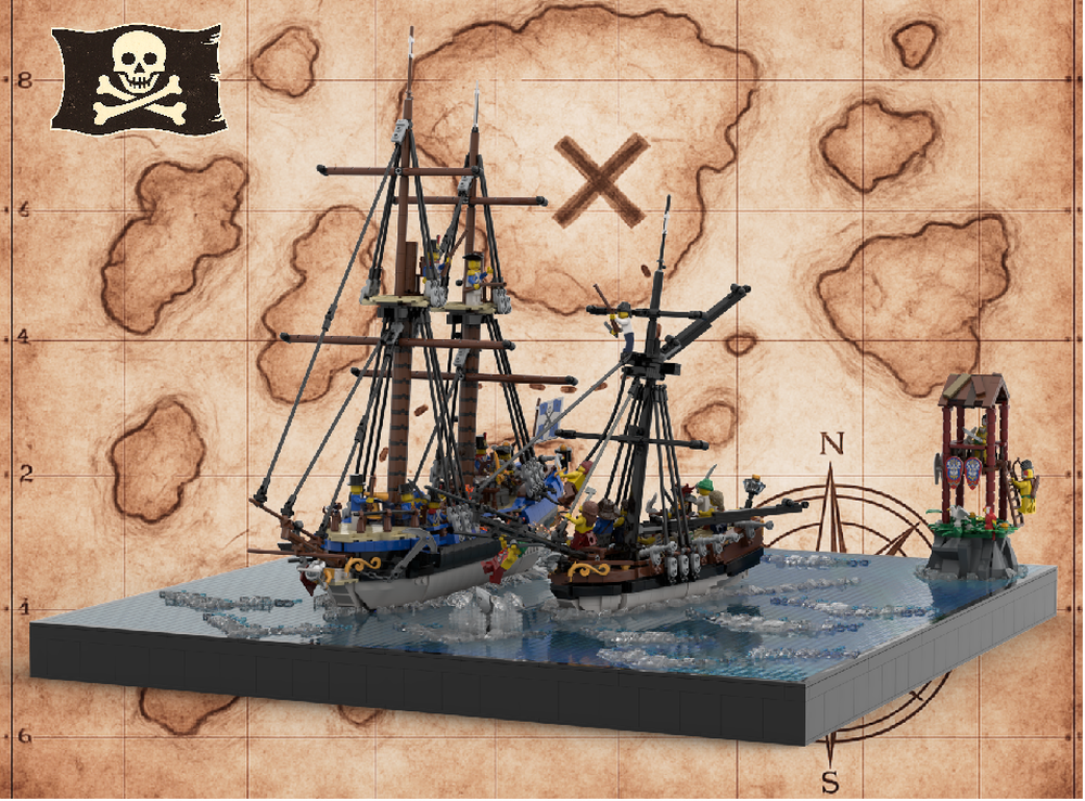 Lego 🏴‍☠️ EPIC BOARDING PARTY - 4-IN-1 MEGA COMBO! ⚔️