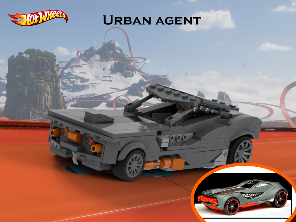 Lego Hot Wheels Urban Agent