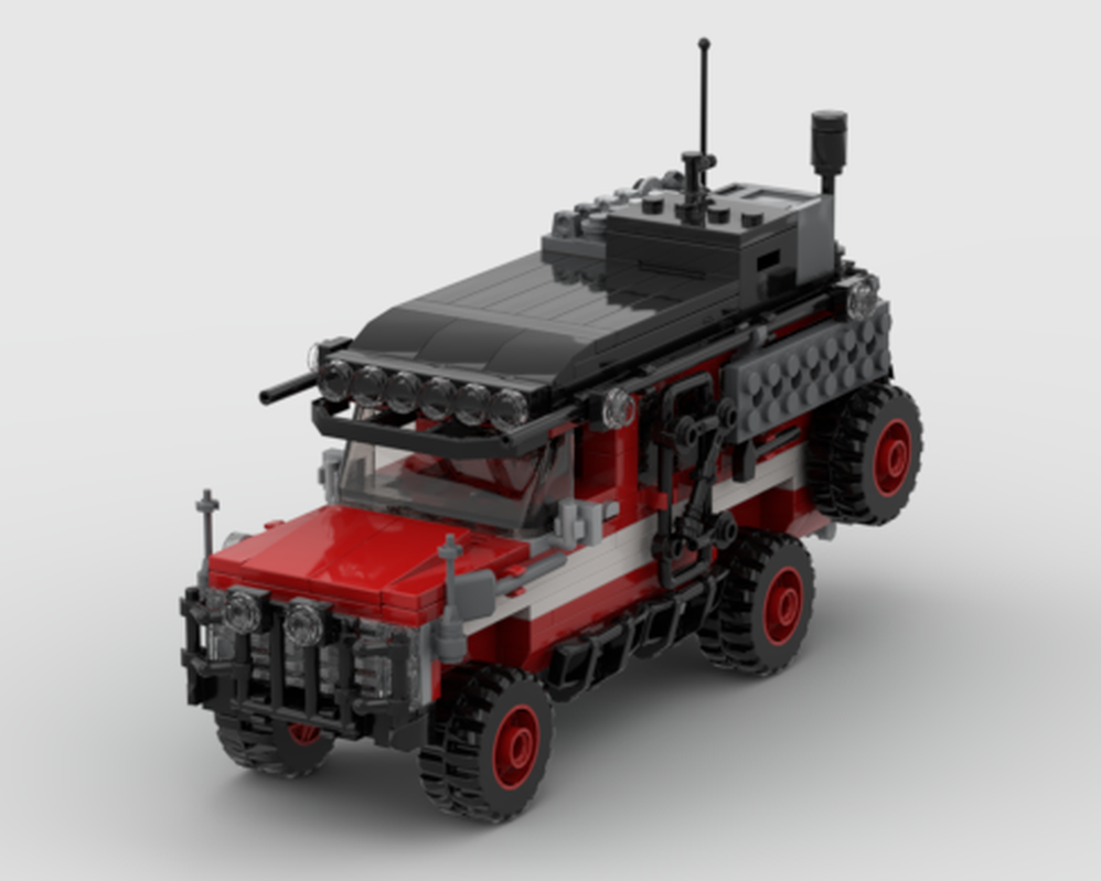 Lego Chevy Squarebody Suburban Offroad Modification K20, Squarebody #5