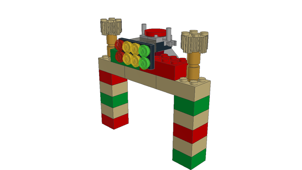 Lego 11005 Finish Gate (RPC MOC 9/18)