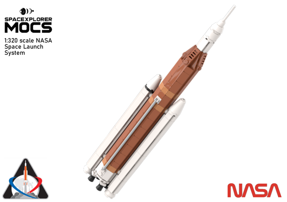 Lego 1:320 NASA Space Launch System Block 1