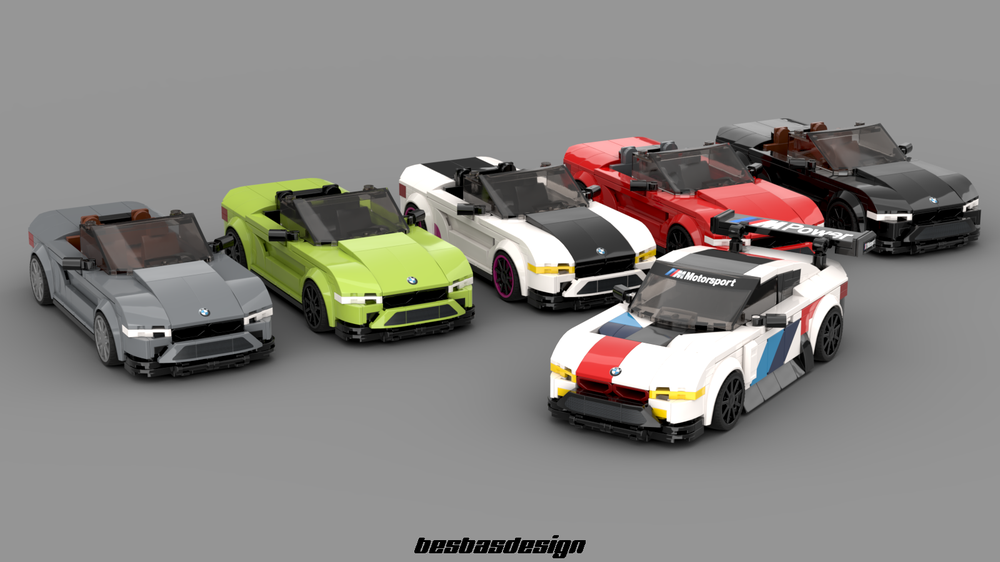 Lego BMW M8 pack: Cabrio & GTE