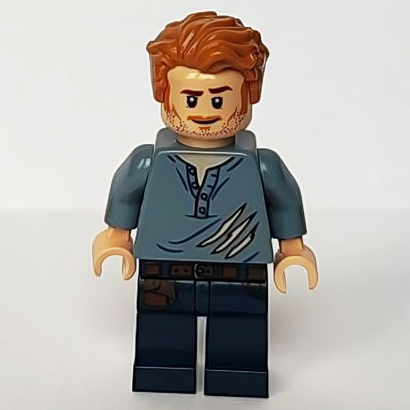 Lego Owen Grady with Clawed Shirt