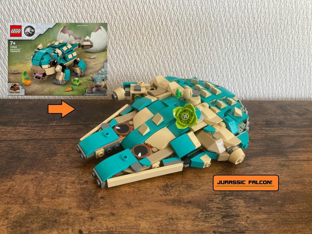 Lego Jurassic Falcon! 76962 Alt