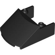 Lego Windscreen 5 x 4 x 1 1/3 / Black