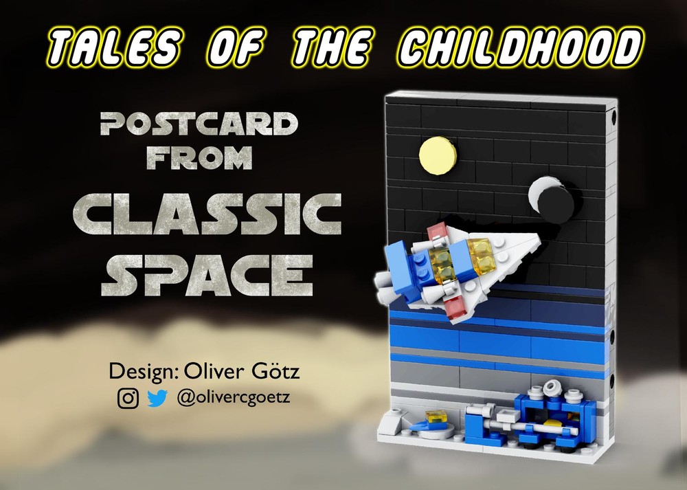 Lego Postcard From Classic Space