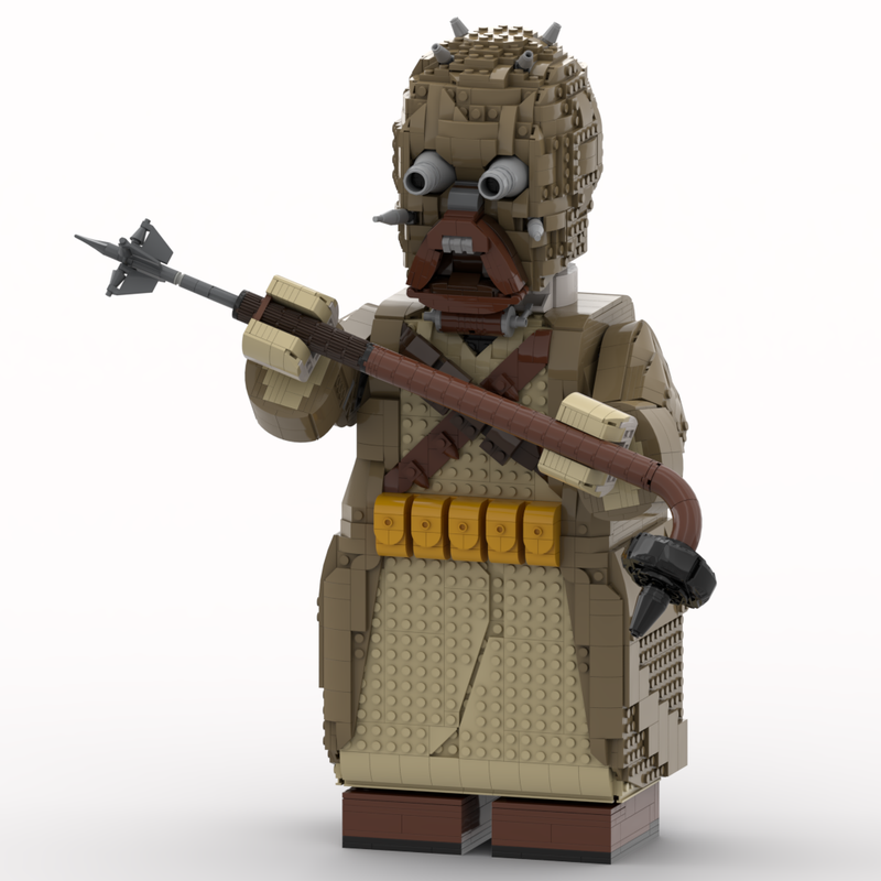 Lego Tusken Raider Megafigure (fits my Tusken Raider Mask MOC)