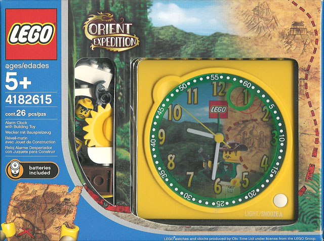 Lego Orient Expedition Clock