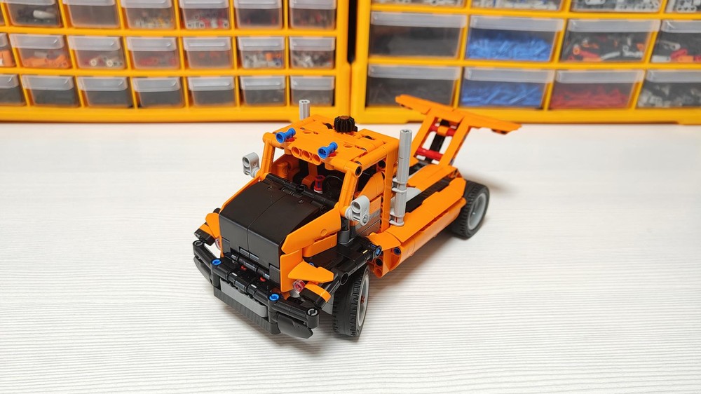 Lego 42204 - D-model - Race Truck