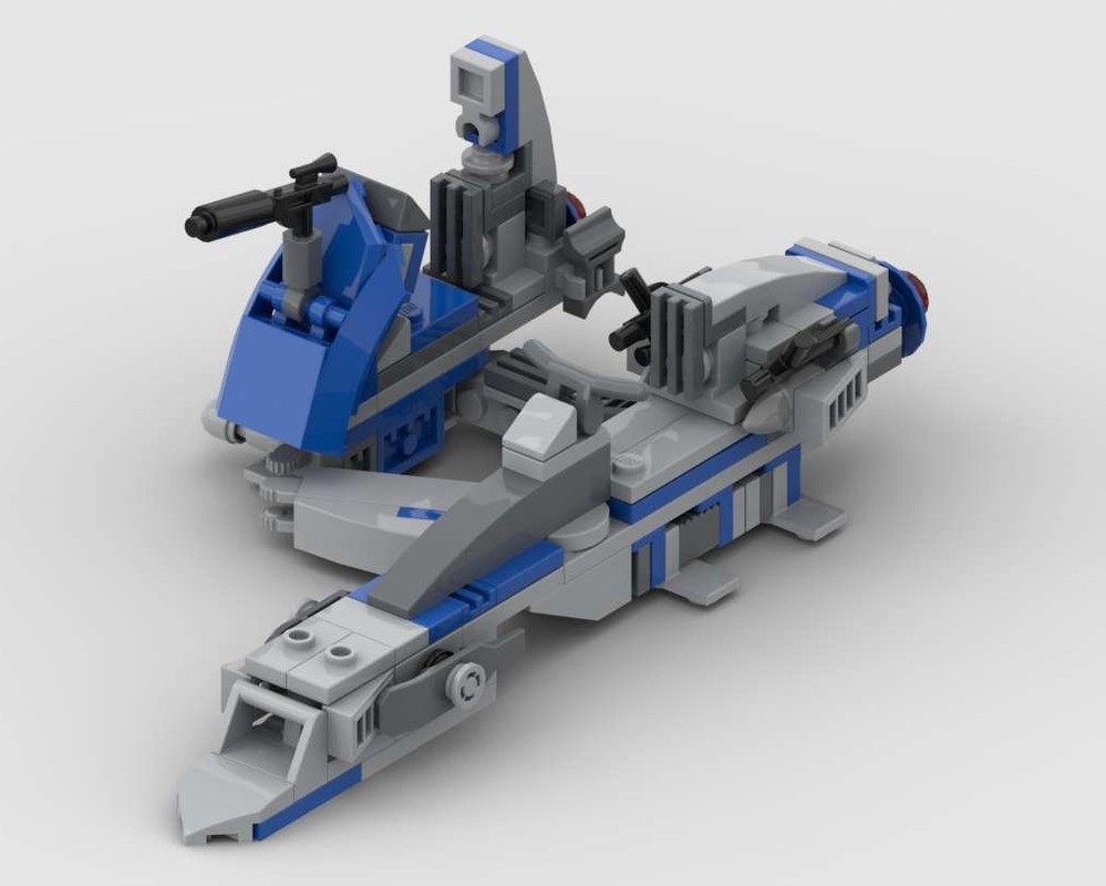 Lego BARC-Speeder with sidecar alternate build (Set 75280)