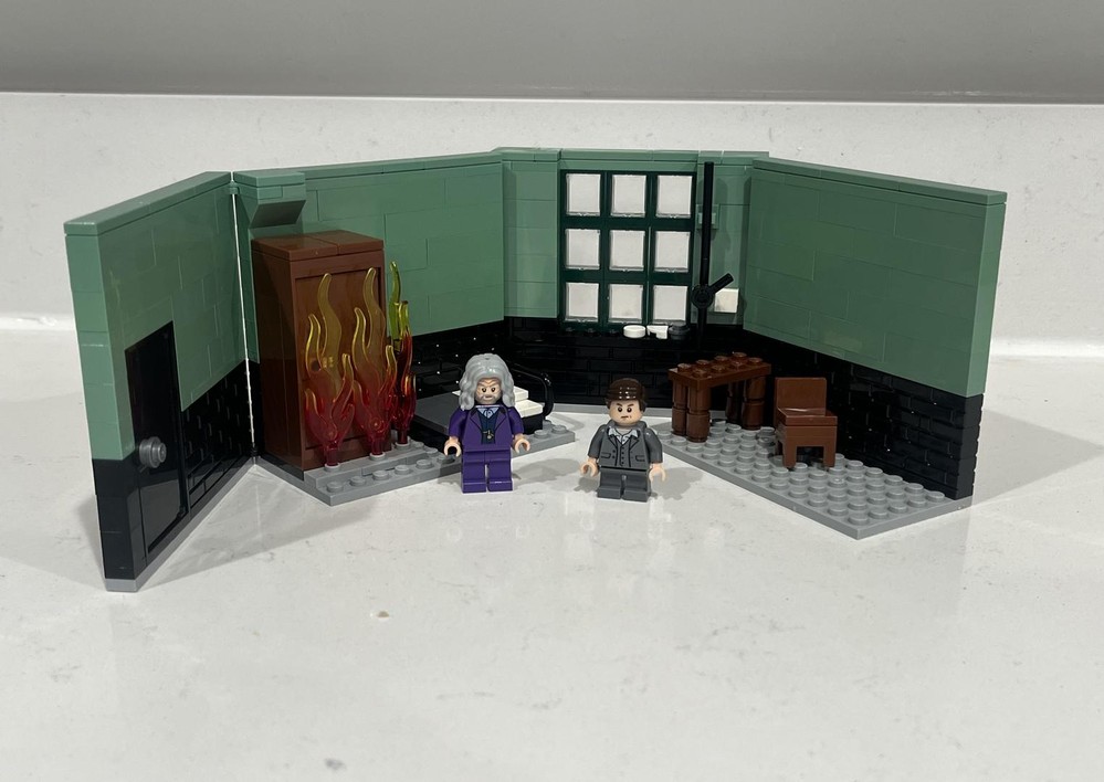 Lego HP - Dumbledore Meets Tom Riddle