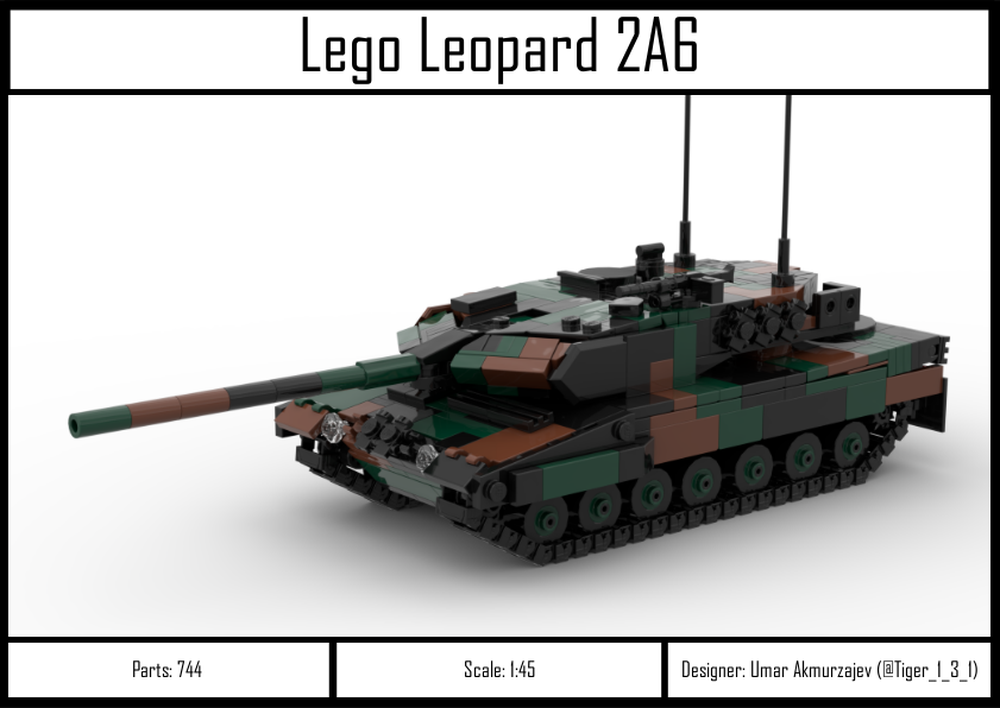 Lego Leopard 2A6 (1.45)