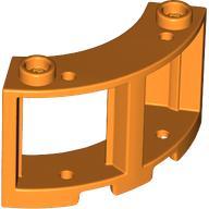 Lego Window Round 3 x 3 x 2 / Orange
