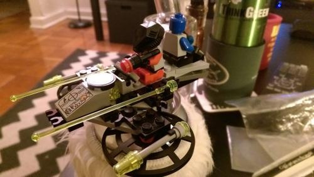 Lego 6800/2543 Mashup MOC #4 "Wideboy v2 Reinforced"
