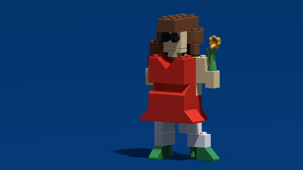 Lego BYGGLEK Lady in Red
