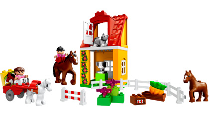 Lego Horse Stables